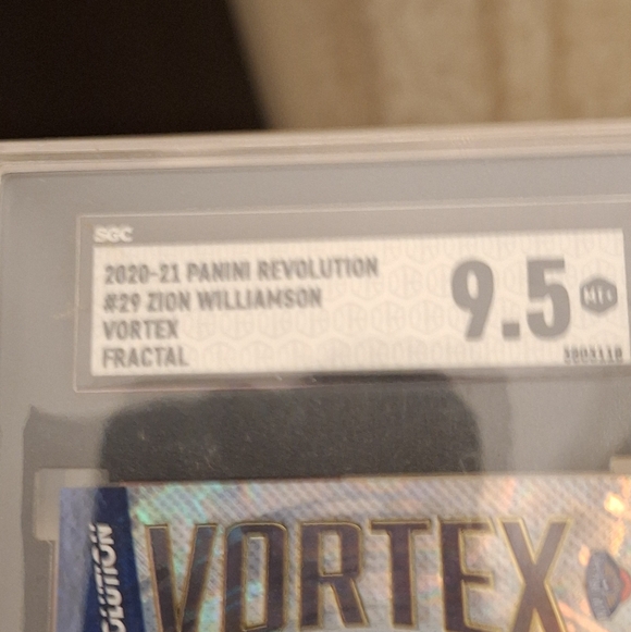 Panini Revolution Vortex Card with Black and Gold Accents - Picture 2 of 5